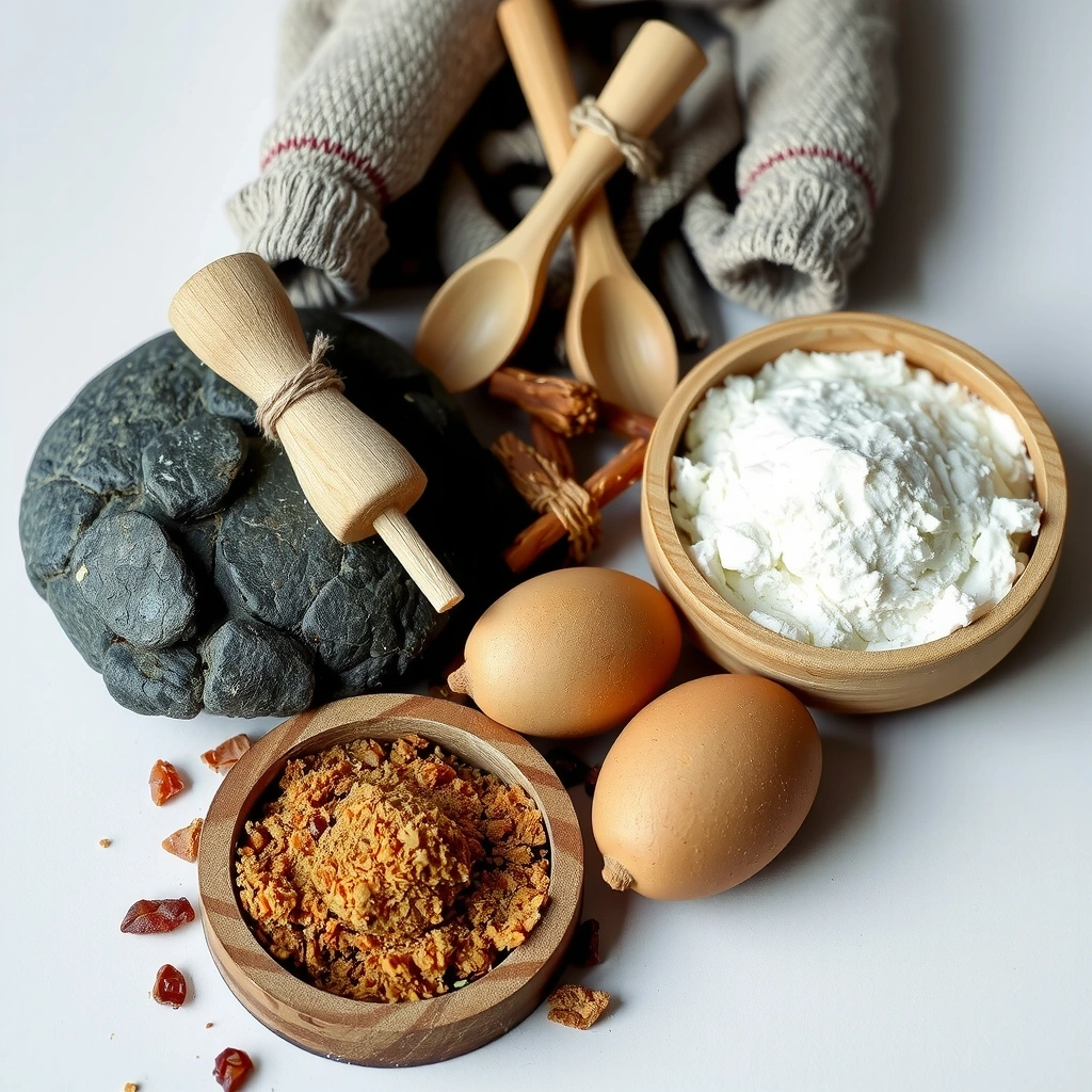 Texture details of Alpine ingredients