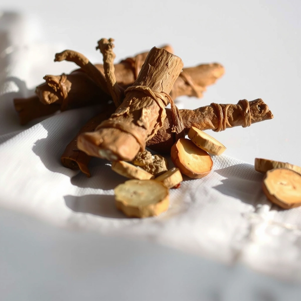 Rohstoffe Ashwagandha und Kiefernrinde